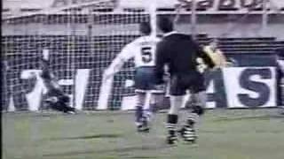 Nacional do Uruguai 0 x 5 Palmeiras  Mercosul 98 [upl. by Labanna]