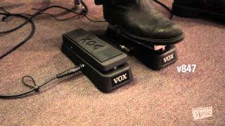 VOX v845 amp v847 Wah Pedals [upl. by Sousa265]