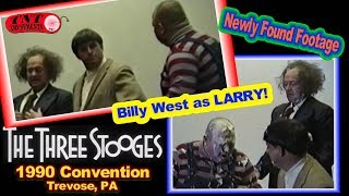 1282 THREE STOOGES CONVENTION from 1990  with hilarious BILLY WEST Skit TNT Amusements [upl. by Ecinahs277]