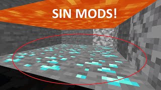 COMO VER A TRAVÉS DE LA LAVA EN MINECRAFT SIN MODS 2021 [upl. by Airakaz]