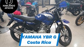 Yamaha YBR G 125 ficha técnicaprecio Costa Rica [upl. by Waverley968]