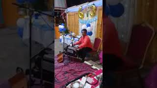 Jairam Dindial singing at a 63rd Birthday party [upl. by Adnamor]