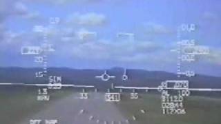 Dutch F16 Takeoff  HUD View [upl. by Ehcropal118]