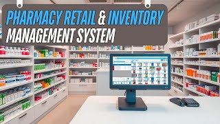 add item link generate amp print barcode for product in pharmacy pos system  software for pharmacy [upl. by Celin]