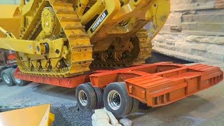 CATERPILLAR D10T LOAD HIDROMEK 640 WL STONE LOAD LIEBHERR R970 AT WORK [upl. by Neelear465]