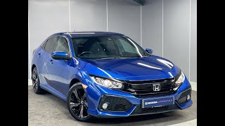 2018 68 Honda Civic 10 VTEC Turbo SR Euro 6 ss 5dr  Used Cars Lancaster Honda [upl. by Donohue]