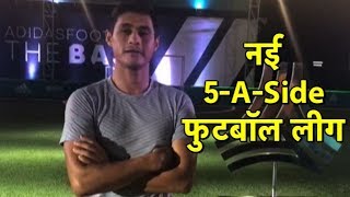 Eugeneson Lyngdoh All Set for 5ASide Tango Football League  Sports Tak [upl. by Ormsby]