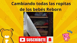 Cambiando las Ropitas de los Bebés Reborn para otro mueble [upl. by Rheba]