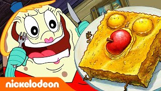 Bob Esponja  Bob Esponja frito para um jantar a dois  Nickelodeon em Português [upl. by Aleehs]