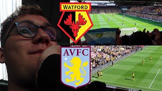 THE WORST POSSIBLE START TO THE SEASON  WATFORD 32 ASTON VILLA  14821  VLOG [upl. by Etteuqal]