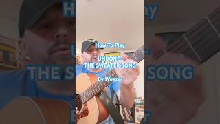 How To Play Weezer  Undone The Sweater Song  Guitar Lesson [upl. by Deeraf]