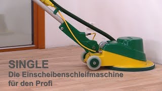 LÄGLER SINGLE  Die Einscheibenschleifmaschine für den Profi [upl. by Esertak]