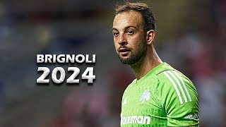 ALBERTO BRIGNOLI  Amazing Saves amp Reflexes  2024  Panathinaikos FC HD [upl. by Zigrang]