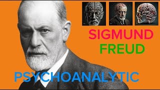 Psychoanalytic Sigmund Freud Theory of psychology brain history [upl. by Kinna819]