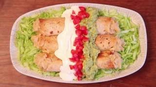 Easy Potato Flautas Baked In The Oven [upl. by Snevets]