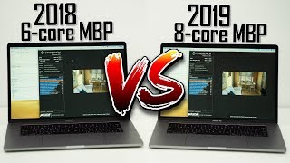 2018 vs 2019 MacBook Pro Thermal Throttle Comparison [upl. by Eimirej973]