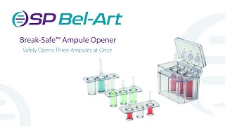 Safely amp Easily Open Ampules  BreakSafe™ Ampule Opener [upl. by Odetta643]