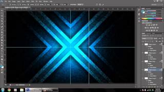 Awesome Abstract Glowing Wallpaper Photoshop CS6 Tutorial HD [upl. by Esela]