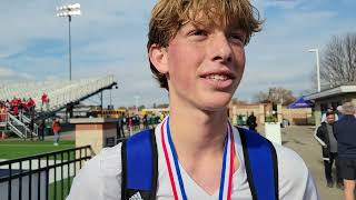 Hudsonville Unity Christian Boys Soccers Jack Kamminga talks about winning a State Title and more [upl. by Buna]