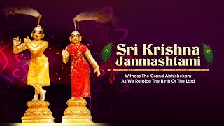 Maha Abhishekam  Sri Krishna Janmashtami 2022  ISKCON Bangalore [upl. by Harilda]