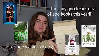 hitting 200 books read in 2024 spoiler free reading vlog [upl. by Baumann3]