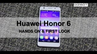 Huawei Honor 6 HANDS ON amp FIRST LOOK [upl. by Ahseek478]