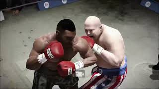 Fight night Mike Tyson vs butterbean [upl. by Season]