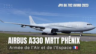 Airbus A330 MRTT Phénix  JPO BA 702 Avord 2023 [upl. by Corney]