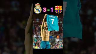 🔴Real Madrid VS Barcelona 1718 😁 YTSPORT Shorts [upl. by Anan]