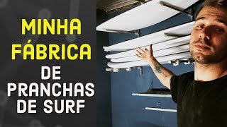 Como montar uma fábrica de pranchas surf e consertos [upl. by Nnaillij]