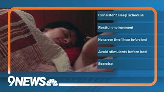 Having trouble sleeping Heres tips to practice good sleep hygiene [upl. by Bilak591]