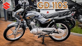 Suzuki GD 110S 2024 Model  New Blue Colour Complete Review  Suzuki Bikes Price in Pakistan [upl. by Francie]