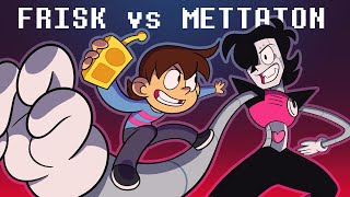 Frisk Vs Mettaton Animation [upl. by Luiza]