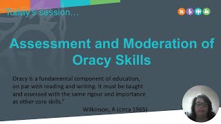 Session 5 Assessment and Moderation of Oracy Skills [upl. by Monarski]