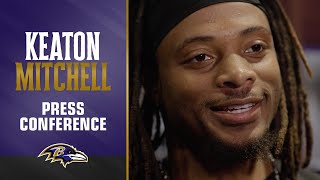 Keaton Mitchell on Returning to the Field  Baltimore Ravens [upl. by Inaleon541]