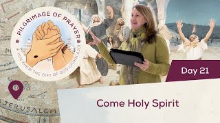 🙏 Day 21 Come Holy Spirit  Pilgrimage of Prayer  Pentecost Hall at Notre Dame of Jerusalem Center [upl. by Brita]