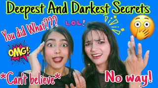 Reacting to the SUBSCRIBERS DEEPEST AND DARKEST SECRET  Priyaashi [upl. by Fanya]