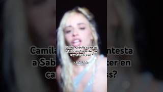 CAMILA CABELLO responde a SABRINA CARPENTER en CAN FRIENDS KISS sabrinacarpenter camilacabello [upl. by Old127]