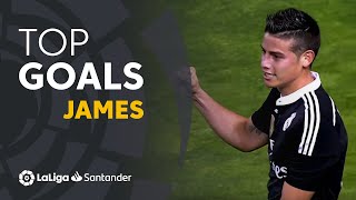 TOP 25 GOALS James Rodríguez en LaLiga Santander [upl. by Airan723]