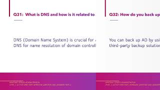 Level1 Active Directory Interview Questions amp Answers Get Ready for Your Job Interview PART 2 [upl. by Burnley]