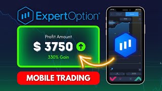 Expert Option MOBILE Trading Strategy  How to Trade on Expert Option Mobile [upl. by Rafferty]