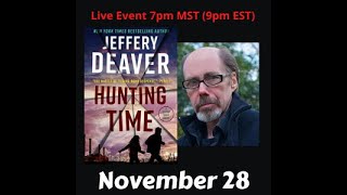 Jeffery Deaver discusses Hunting Time [upl. by Malilliw]