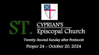 St Cyprians Episcopal Church Service [upl. by Philippe201]