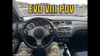 Mitsubishi Evo 8 POV Drive ASMR [upl. by Fevre517]