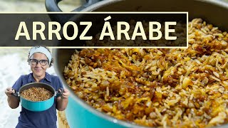 ARROZ ÁRABE  MIJÁDRA  APRENDA A FAZER ESTA DELÍCIA Prático e Fácil [upl. by Afira319]