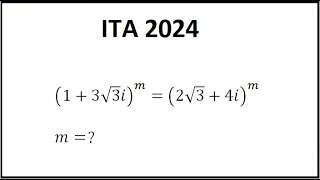 COMPLEXOS  ITA 2024 [upl. by Algie]