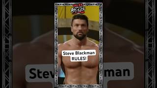 WWFs Steve Blackman was not somebody to mess with [upl. by Allerym]