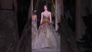 Alexina Graham walking for Zuhair Murad Springsummer 2018 Couture show [upl. by Saerdna]