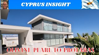 Olivine Pearl Villas to Protaras Strip Cyprus [upl. by Morrissey]