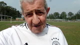 JORGE BRASIL FAZENDO EMBAIXADINHAS COM A CAMISA DA ALEMANHA FUTEBOL CLUBE 4 VEZES CAMPEÃO DO MUNDO [upl. by Botsford]